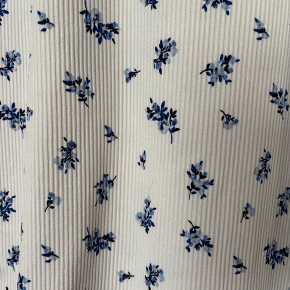 Blue Floral Dress - Picture 3 of 3